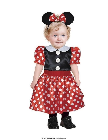 DISFRAZ MOUSY RATONCITA  MINNIE 2-3 Años